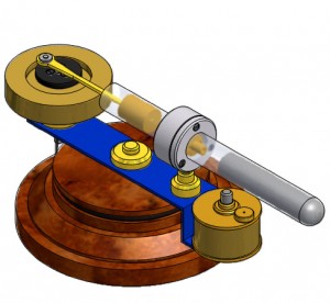 Disegno di insieme del Lamina Flow Mobile